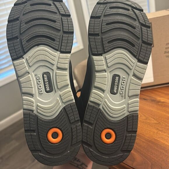 Bogs Women’s Sandstone Mid Composite Safety Toe Sneakers Shoes Black Size 8 - Picture 9 of 10